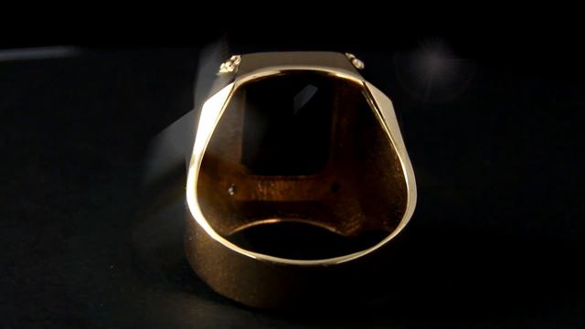 Печатка золото 585 с бриллиантами Ювелирный Студия Schastev Jewelry смотреть онлайн