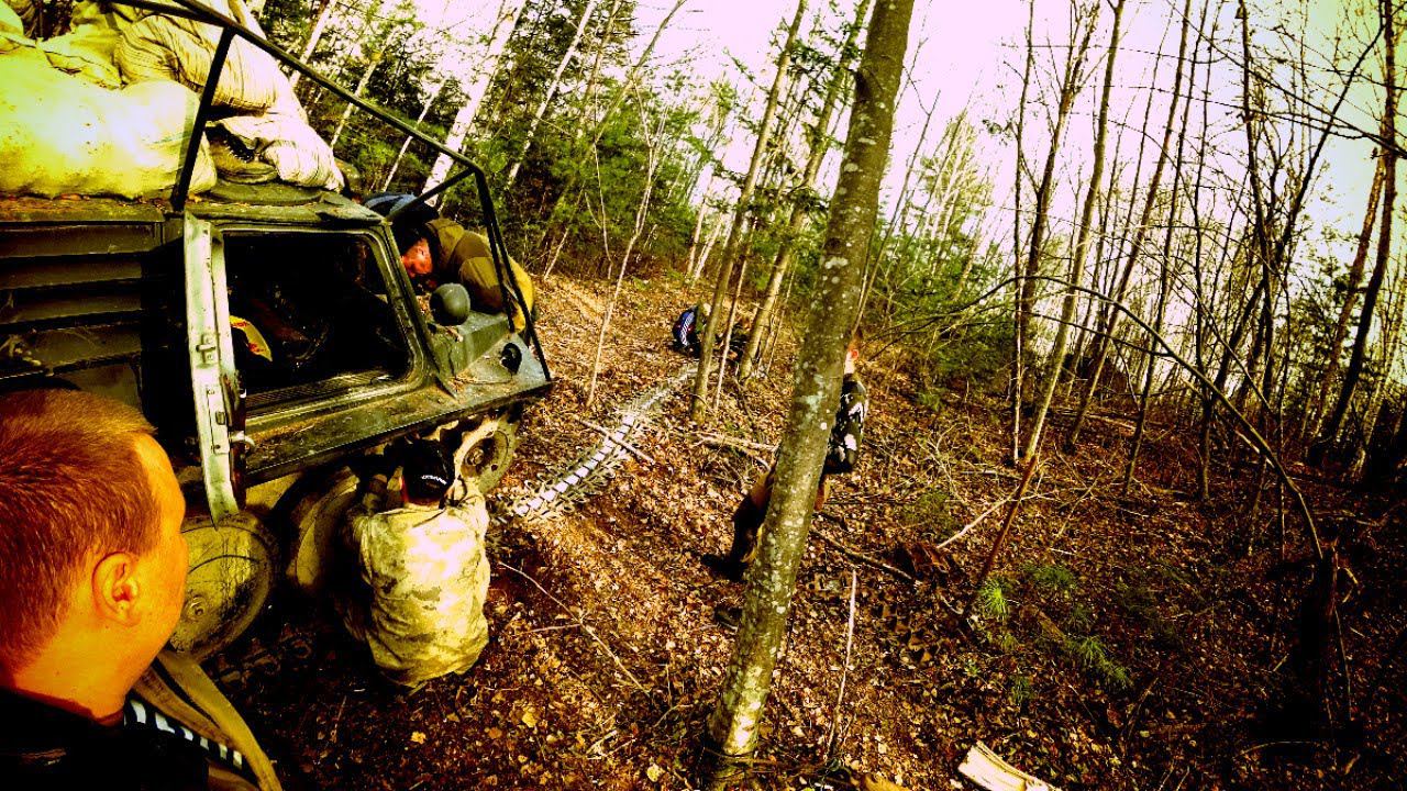 Таёжное зимовье, посиделки. Ремонт ГАЗ- 71. смотреть онлайн