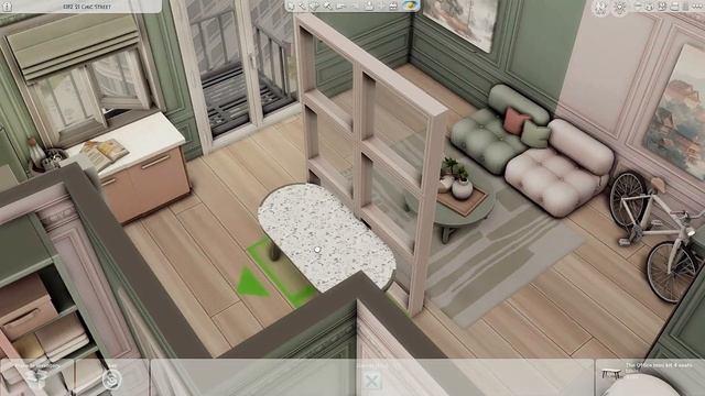 Pastel Kawaii inspired apartment | The Sims 4 build смотреть онлайн