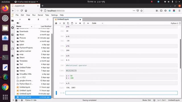 Python Basic 4 (Operators_in_python) смотреть онлайн