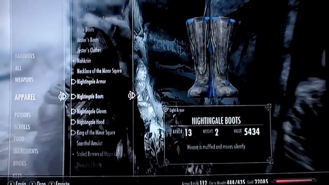 Skyrim Nightingale Armour смотреть онлайн