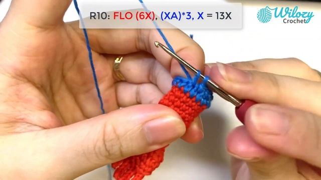 How To Crochet A Spider Man Part 3 Arms - Spiderman Tutorial Amigurumi Free Pattern смотреть онлайн