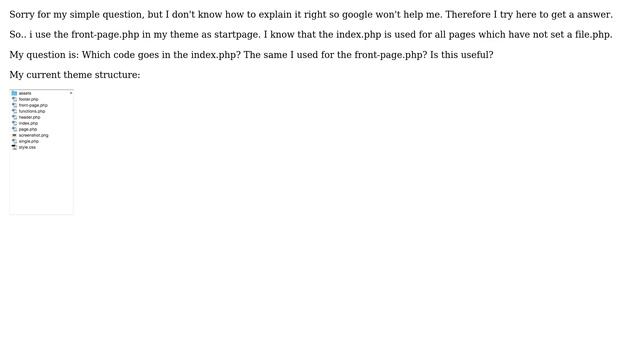 Wordpress: What do with the index.php ... смотреть онлайн