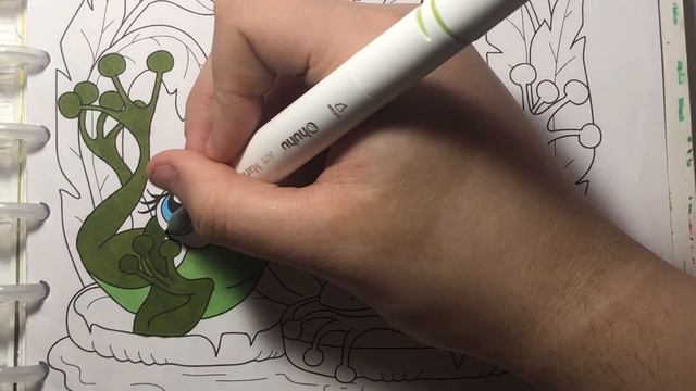 Coloring in 50 Jungle Miniatures by Kameliya Angelkova | Color and Chat смотреть онлайн