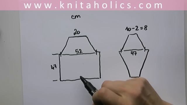 Knit with eliZZZa * Raglan Sweater Top Down * Video #03 * How to calculate your Raglan Sweater смотреть онлайн