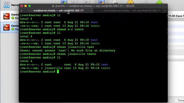 Propietarios y grupos en archivos y directorios - RedHat / Rocky Linux / Alma Linux / Oracle Linux смотреть онлайн