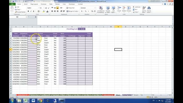 CS 300 Excel HW#3 Group2 смотреть онлайн