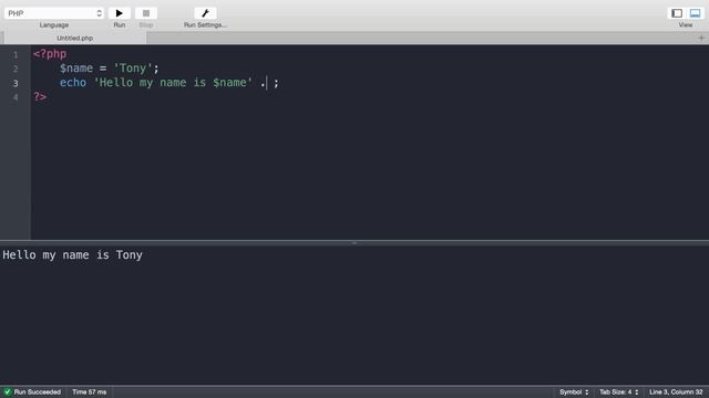 Episode 4 - Single vs Double quotes in PHP смотреть онлайн