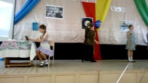 Инсценировка военной песни Огонёк 6А