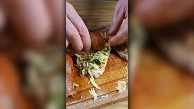 Куриная Грудка Рулетиками ? Куриные Рулетики Запеченные смотреть онлайн