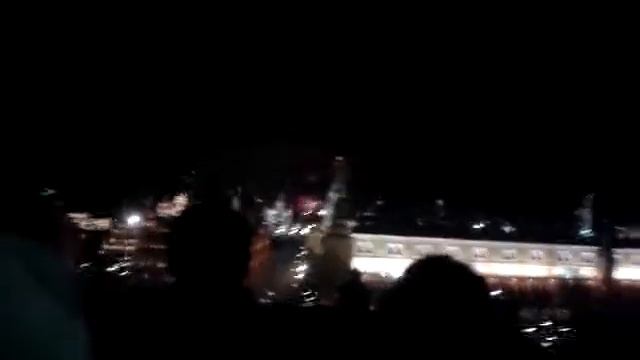 DJ Denis.Новогодний салют с видом на Кремль из окон Гостиницы Националь. смотреть онлайн