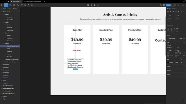 ? Day 4: Mastering Price Planning UI Design in Figma! ? | Creative Challenge|BalajiMalarvizhi? смотреть онлайн