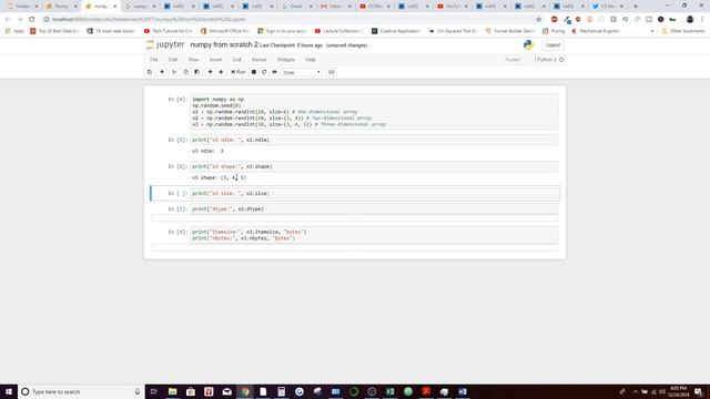 Numpy from Scratch 2 - Numpy Array Attributes смотреть онлайн