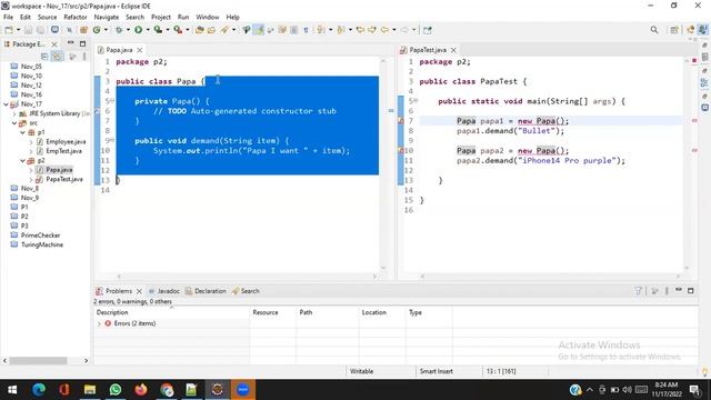 Session 8 Core Java 17 Nov смотреть онлайн