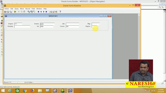 What is LOV in D2K Forms | D2K Forms and Reports Tutorial | Mr. Vijay Kumar смотреть онлайн
