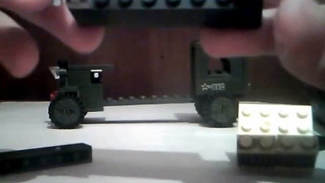 Немецкий БТР "Ханомаг" Sd.Kfz 251/1 AusF из лего #1 смотреть онлайн