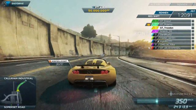 Need for Speed Most Wanted 2012 Private Game Fun - Red Shift смотреть онлайн