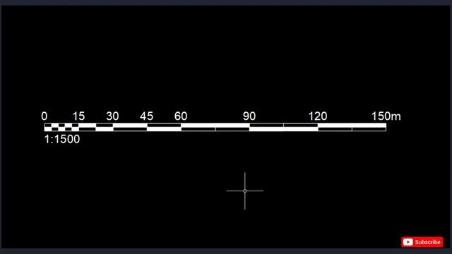 AutoCAD Block : Automated Attribute Scale Bar Block смотреть онлайн