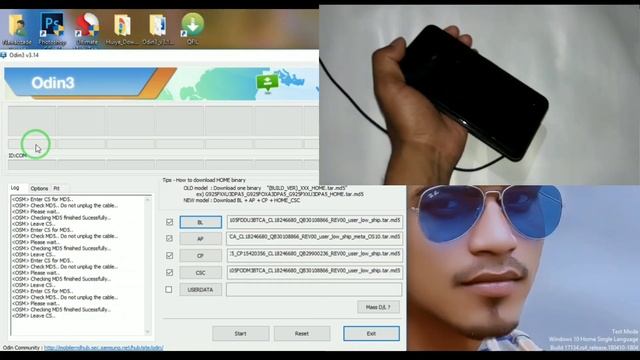 Samsung Galaxy A10 flash Model SM-A105F hang on logo Problem solution смотреть онлайн