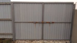 Ворота, калитка БЕЗ СВАРКИ!!!  Как сделать ворота из профнастила без сварки за 3 часа!!!