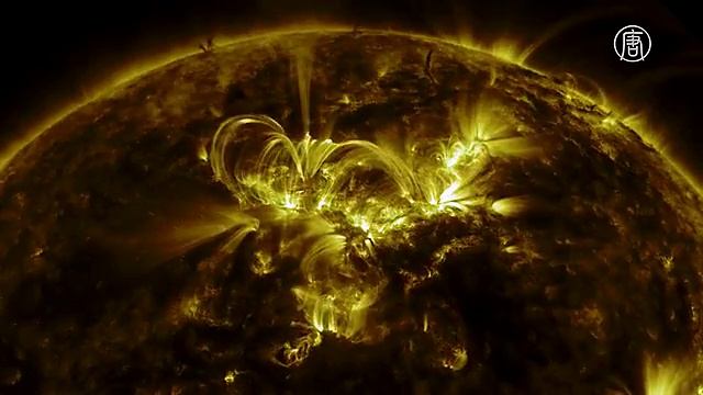 НАСА опубликовало видео солнца в формате 4К (новости) смотреть онлайн