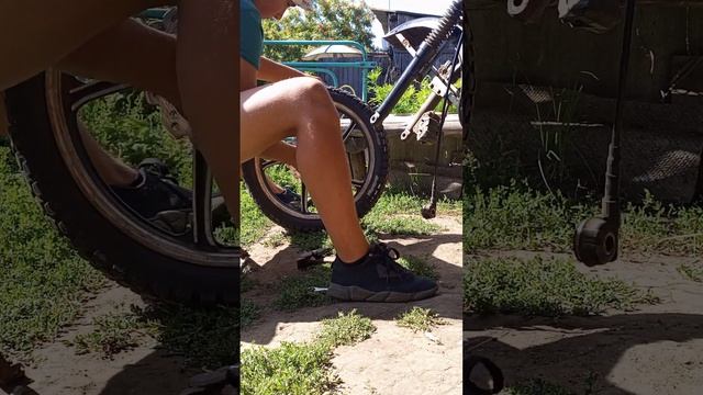 Замена подшипников на мопеде альфа | разборка колеса | 1 часть смотреть онлайн
