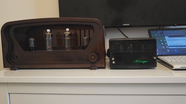 Ламповый ЦАП "Янтарь"+ламповый однотакт "Ящик для рассады" смотреть онлайн