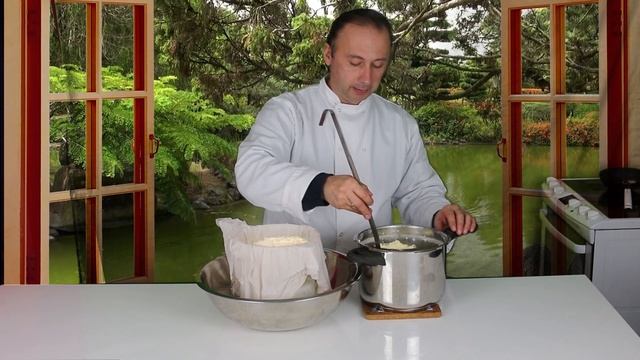 Итальянский творог Рикотта. Рецепт из Цельного Молока смотреть онлайн