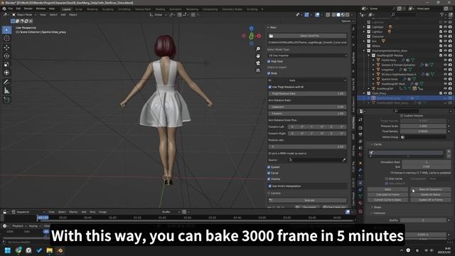 Blender Realtime Cloth Simulation[test and how to] смотреть онлайн