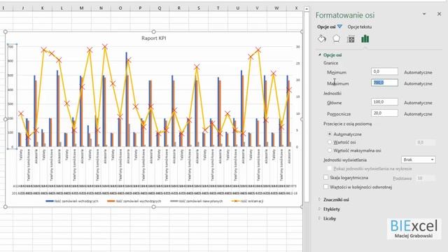 Excel - jak zrobić rozbudowany wykres kombi z linią trendu смотреть онлайн