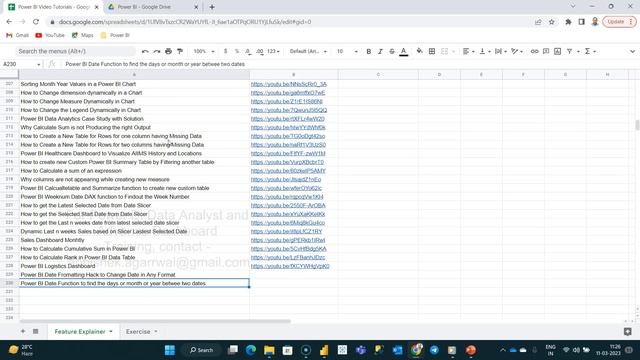 Power BI Date Function DateDiff | How to find the days or months or year between two dates смотреть онлайн