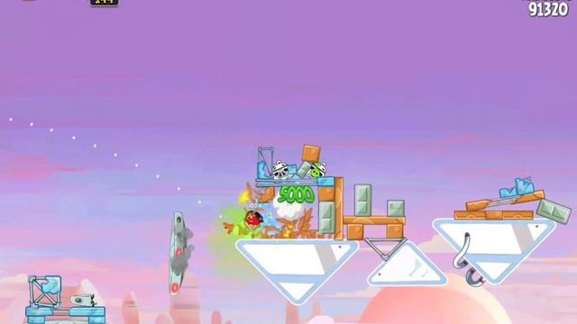 Angry Birds Star Wars 4-7 Cloud City 3-Star Walkthrough смотреть онлайн