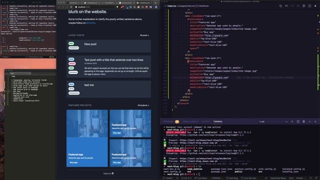 [web dev] another blog with Next.js, React, MDX, Tailwind смотреть онлайн
