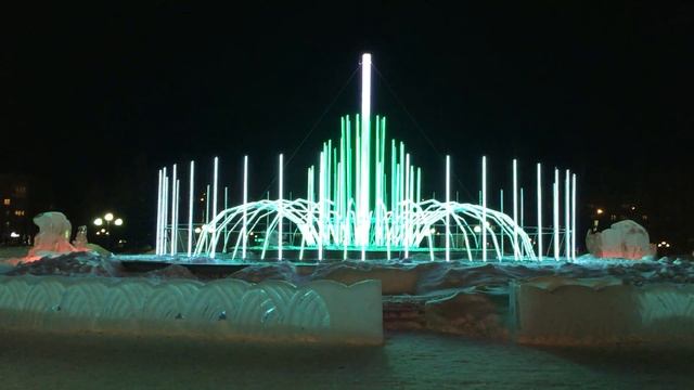 светодиодный фонтан Томск смотреть онлайн