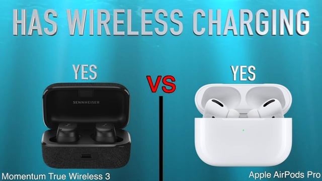 Sennheiser Momentum True Wireless 3 vs Apple AirPods Pro смотреть онлайн