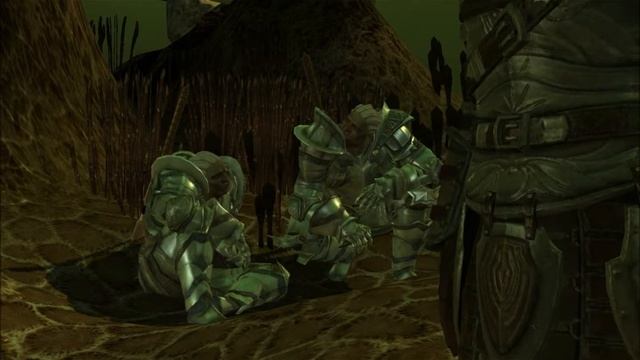 Dragon Age Origins: Sten in the fade смотреть онлайн