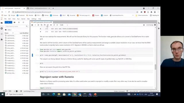 Useful geospatial libraries for Data analysis in Python | Holger Virro, Ecolchange 2021 смотреть онлайн
