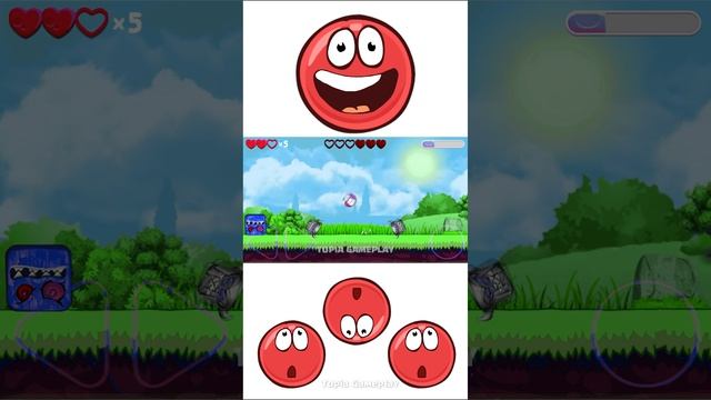 Red Ball 4 - Ball Friends - RGB Boss - Beach Ball Green Hills Gameplay Volume 1 #shorts смотреть онлайн