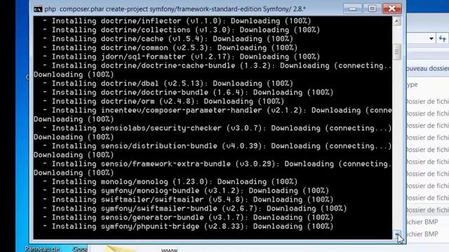 Formation et cours Symfony4, installation de symfon4 et de ses dependances смотреть онлайн