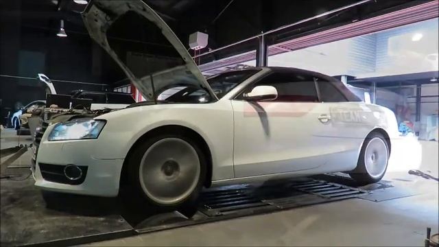 AUDI A5 Cabriolet 2.0TFSI Quattro Dyno Test ECU Upgrade 257hp смотреть онлайн
