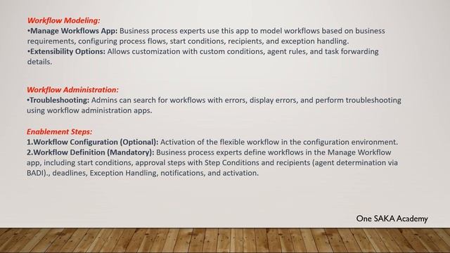 Workflow: S4HANA Flexible workflow [SWDD_SCENARIO] смотреть онлайн