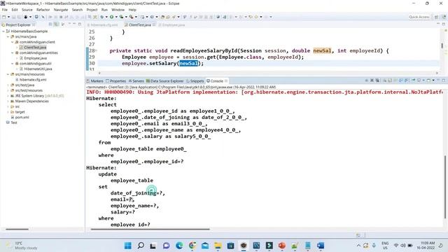 Create, Read, Update and Delete (CRUD) Operations Example | Hibernate Tutorial in Hindi смотреть онлайн