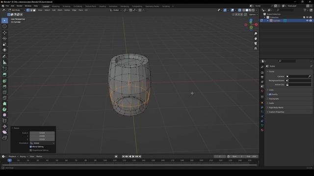 04 - Barril - Modelado 3D Para Videojuegos En Blender