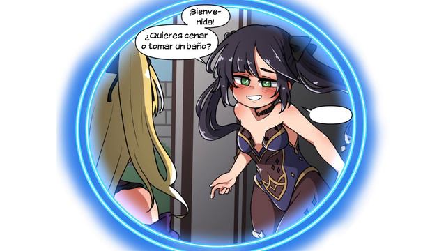 El futuro de Fischl [Genshin Impact] | Comic Dub Latino смотреть онлайн