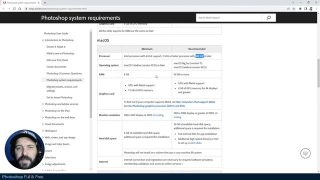 Photoshop Full & Free - Aula #1 - Requisitos De Sistema