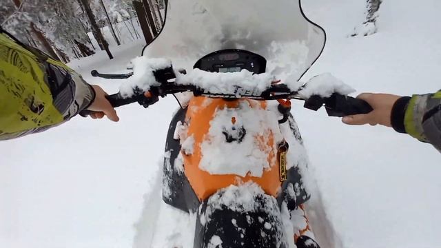 Тест камеры, катание на Ирбисе СФ (естественно с приключениями) смотреть онлайн