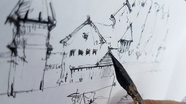 Скетчбук. Как рисовать архитектуру - архитектурный скетчинг - проектирование - Эдуард Кичигин смотреть онлайн