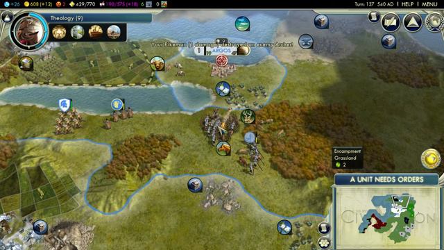 conquest of Greece Civ 5 ep 7 смотреть онлайн