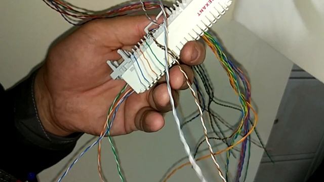 Расшивка многопарки (25 пар) на плинты смотреть онлайн