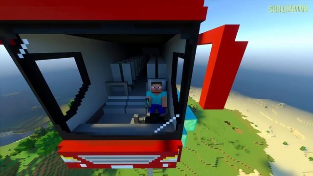 MINECRAFT BUS VS GTA 5 BUS VS GTA SAN ANDREAS BUS - WHICH IS BEST? смотреть онлайн